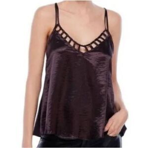 Free People Silver Haze Tank Top